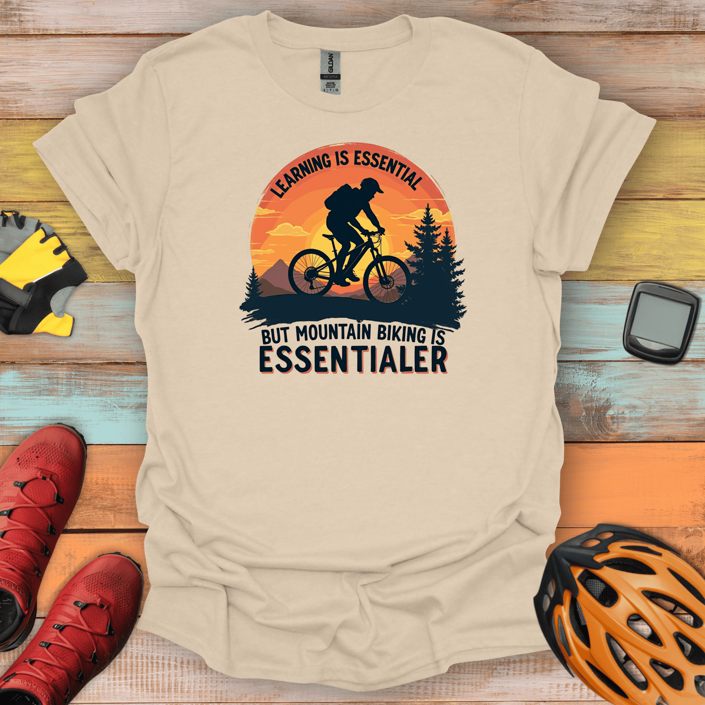 Essential Mountain Biker T-Shirt