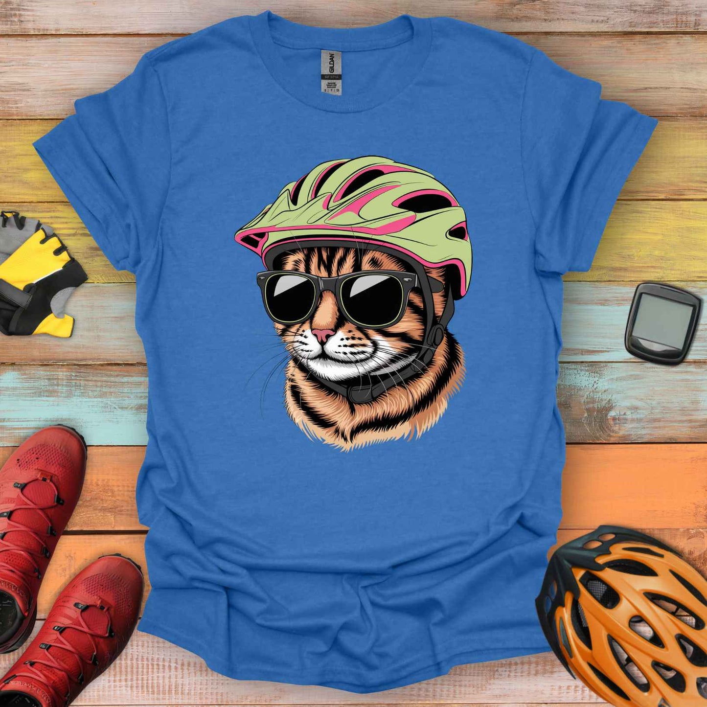 Meowtain Biker T-Shirt