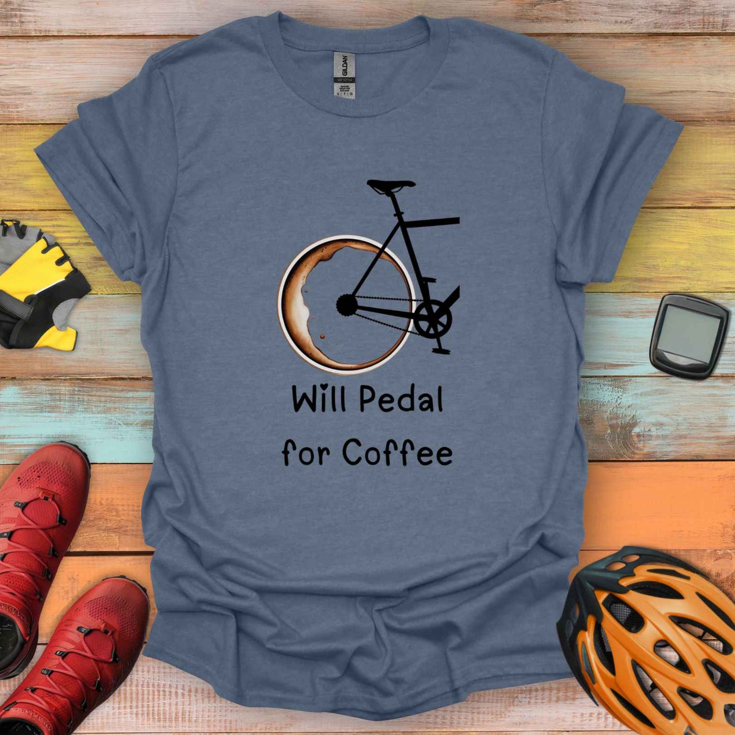 Will Pedal for Coffee T-Shirt