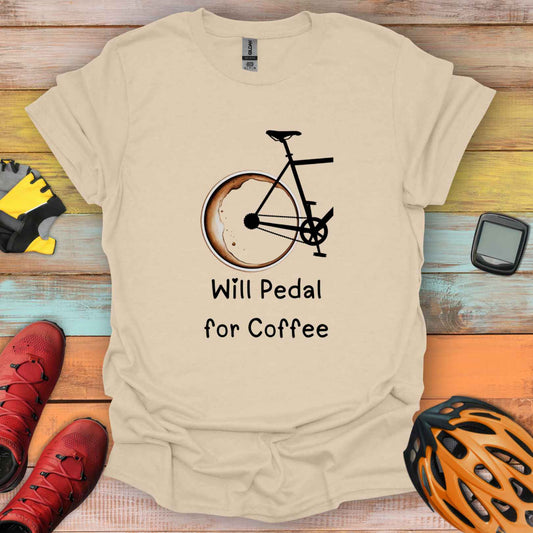 Will Pedal for Coffee T-Shirt