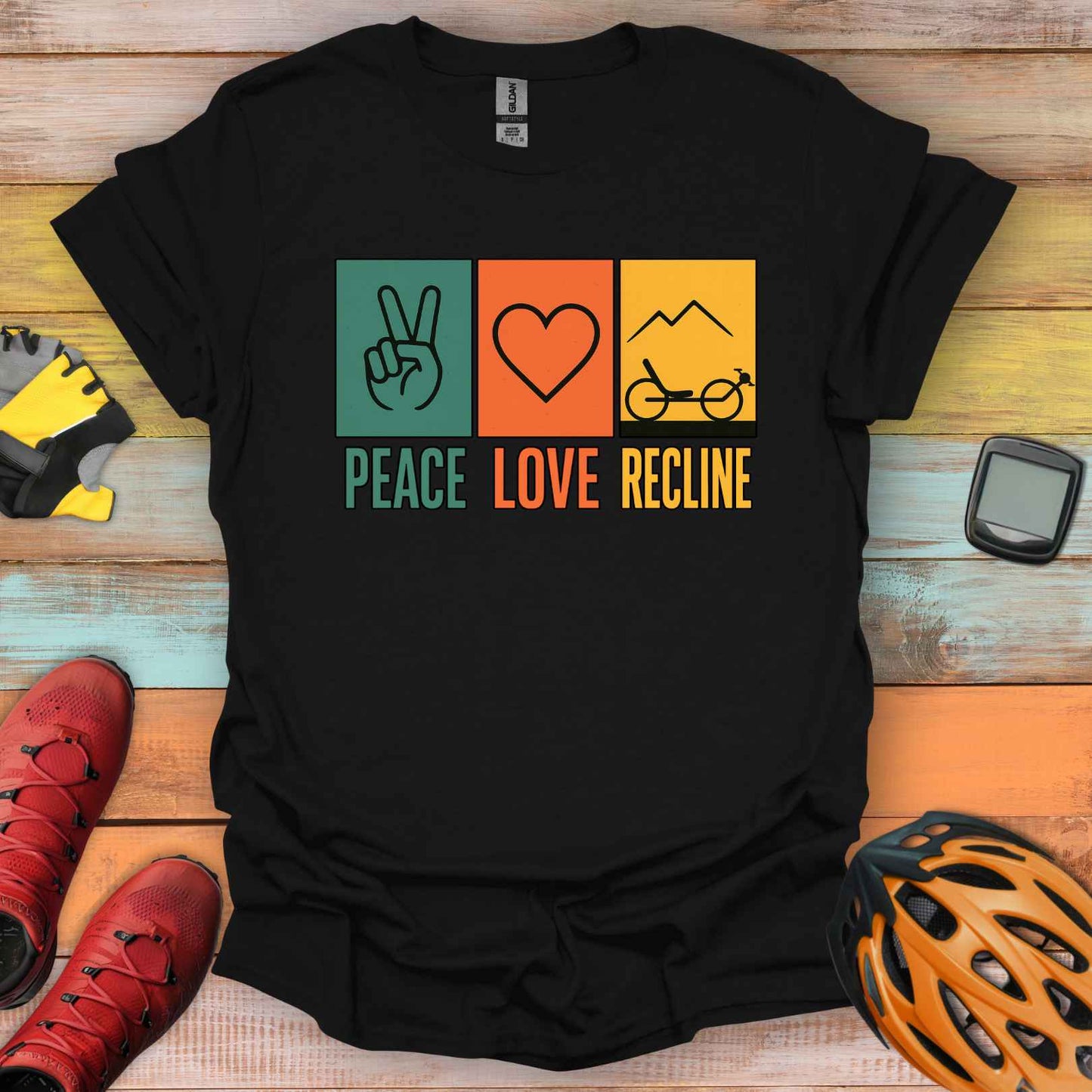 Peace. Love. Recline. T-Shirt