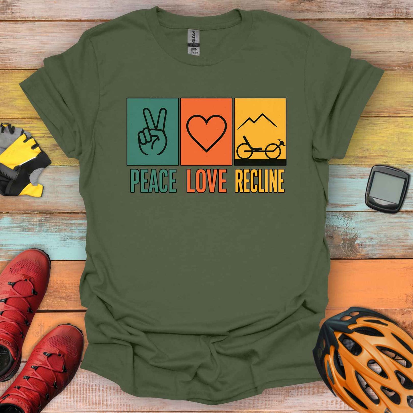 Peace. Love. Recline. T-Shirt