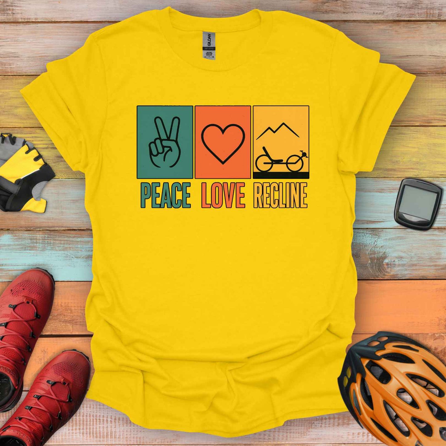 Peace. Love. Recline. T-Shirt