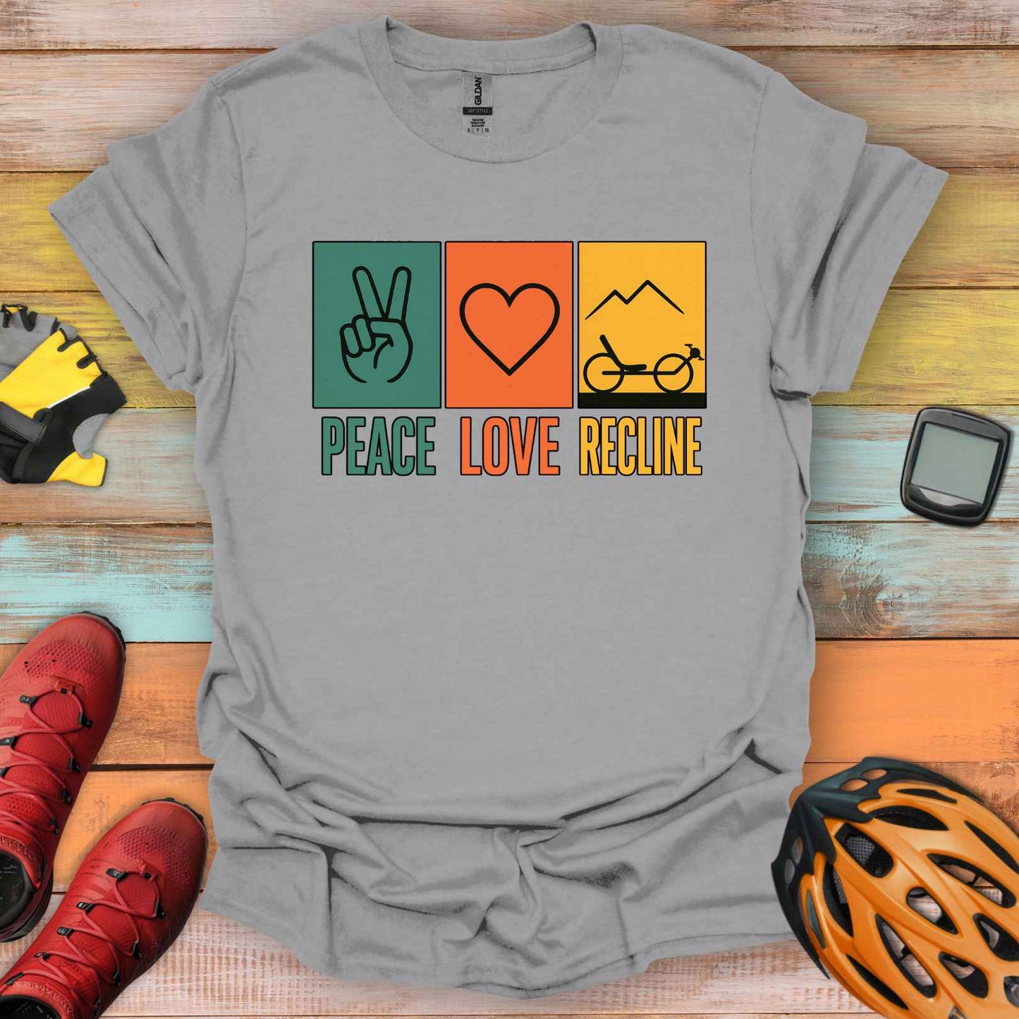 Peace. Love. Recline. T-Shirt