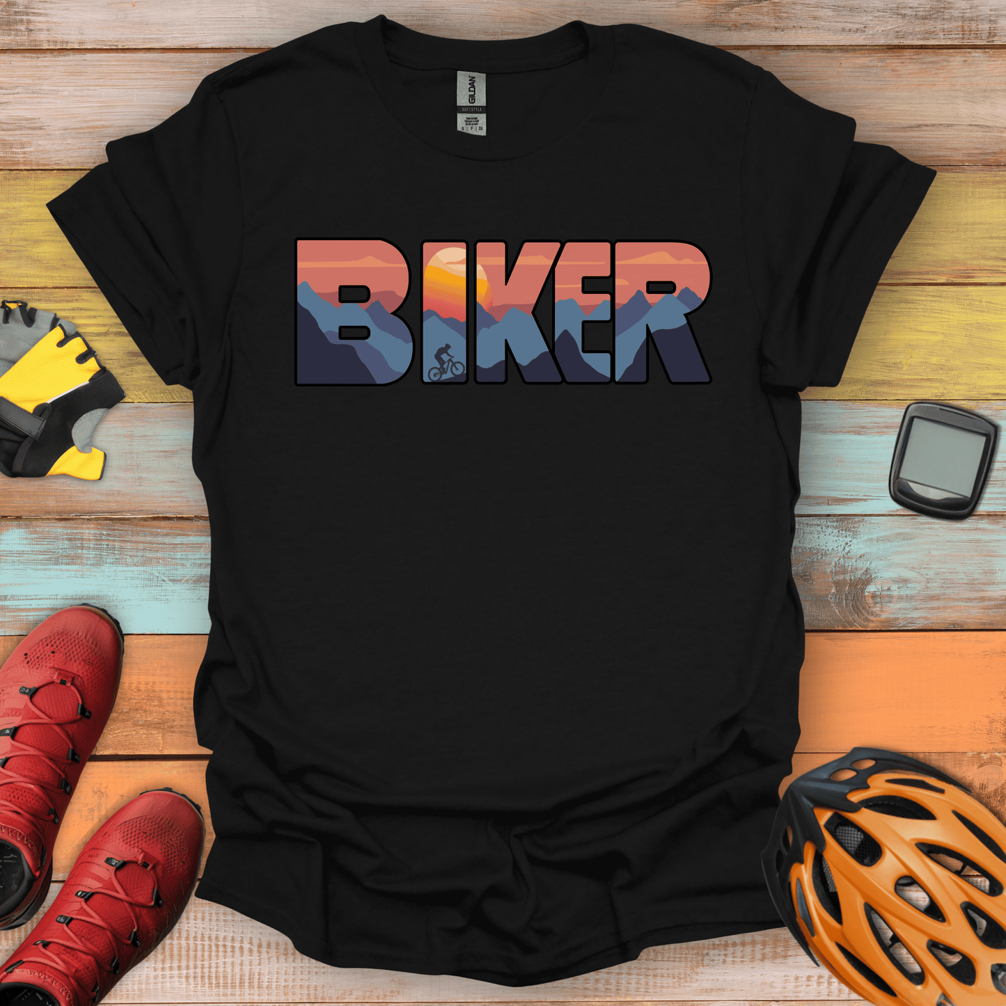 Trailblazing Biker T-Shirt