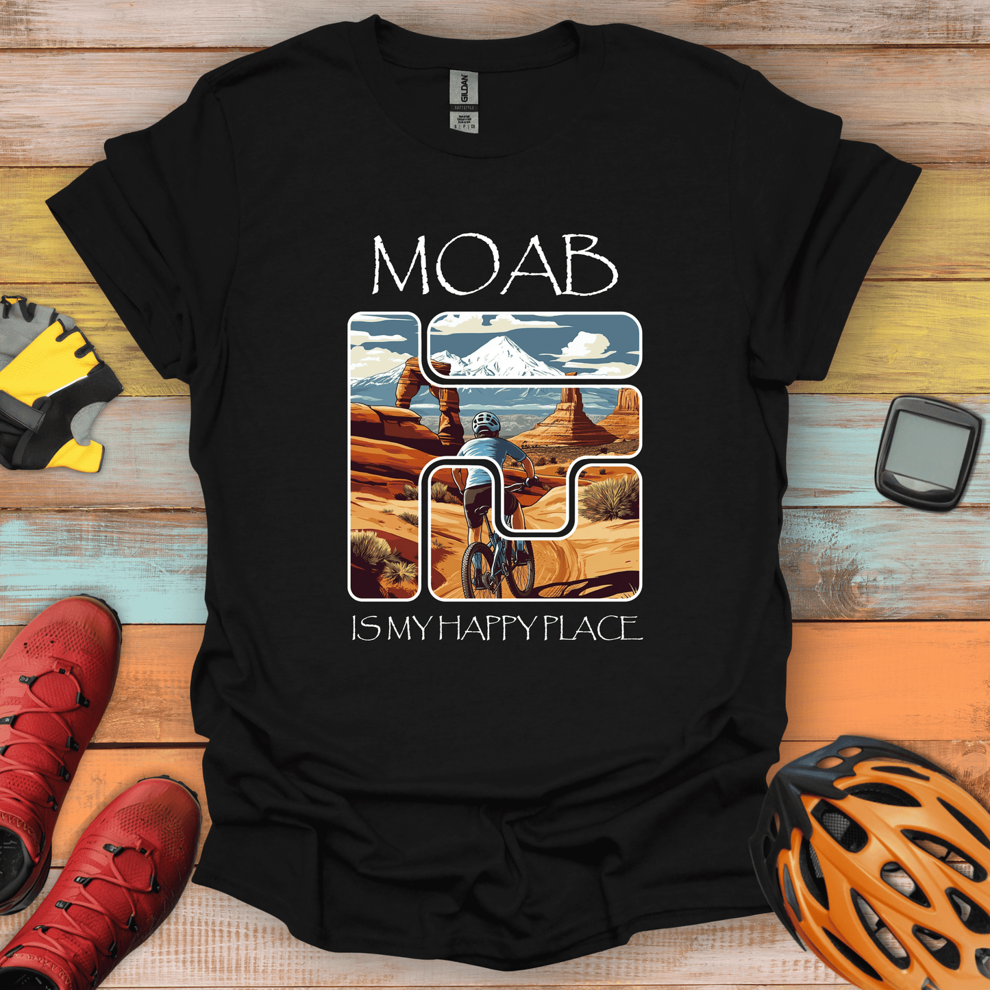 Moab Happy Place T-Shirt