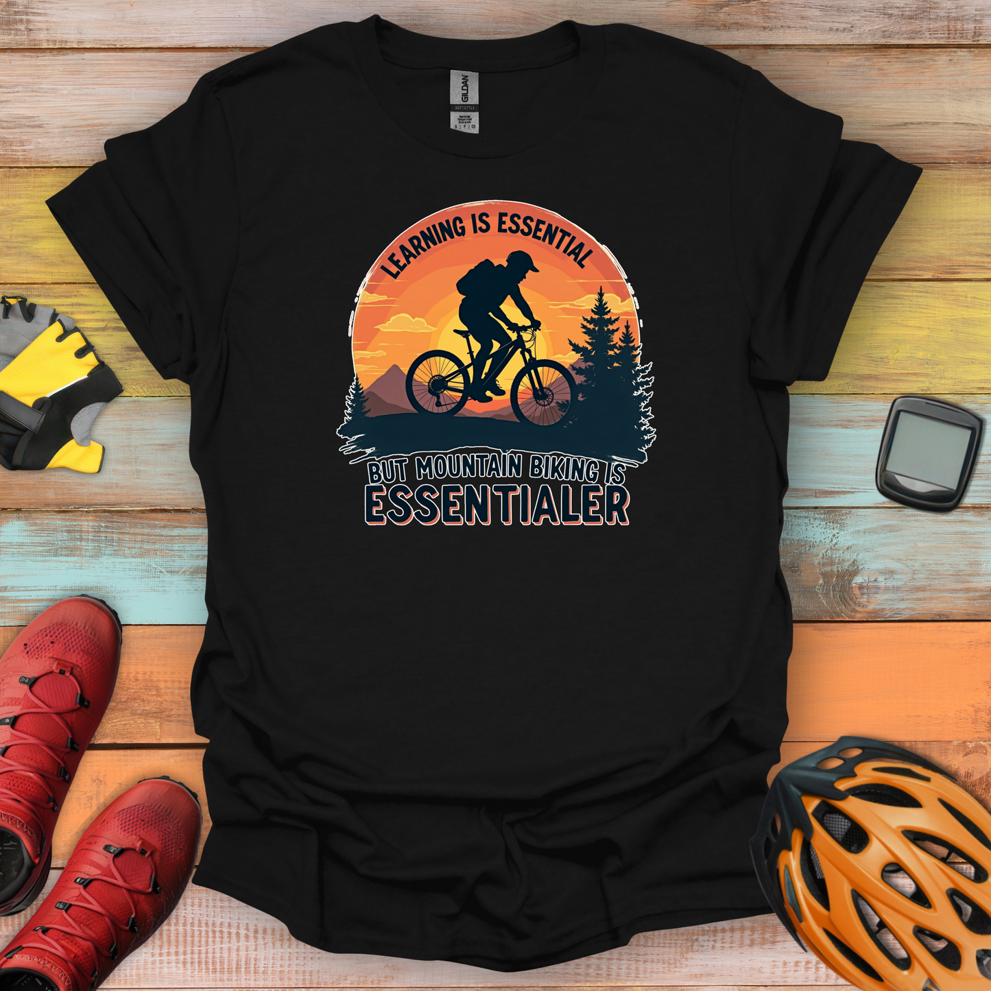 Essential Mountain Biker T-Shirt