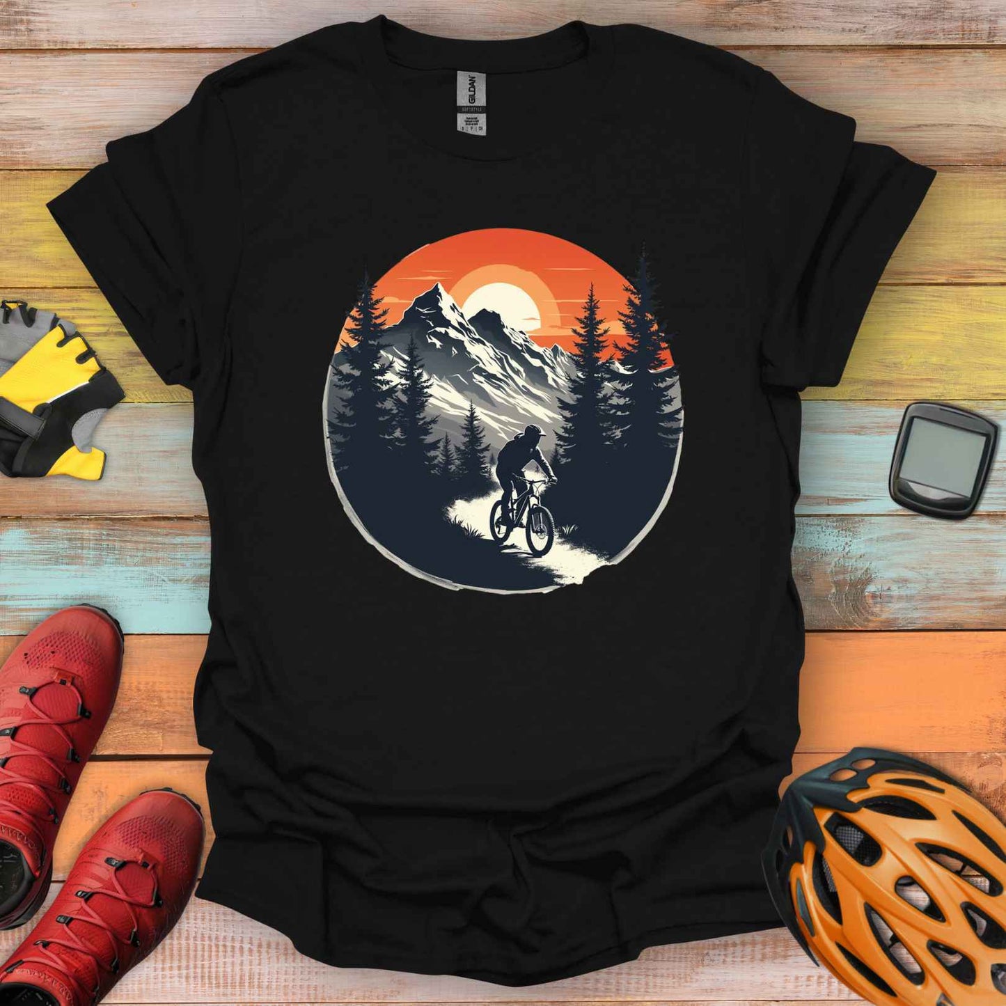Singletrack Sunset T-Shirt