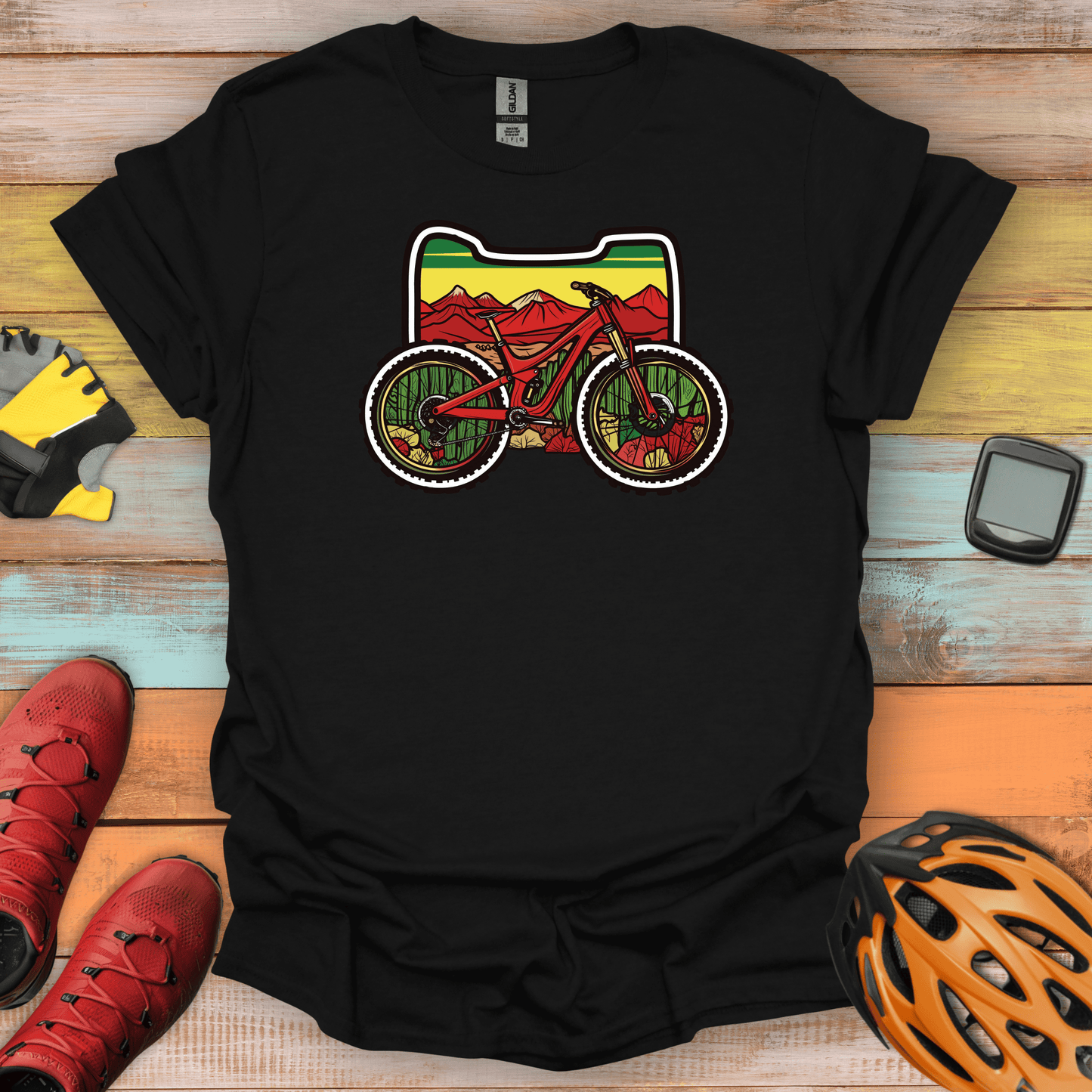 Mountain Bike Vista T-Shirt