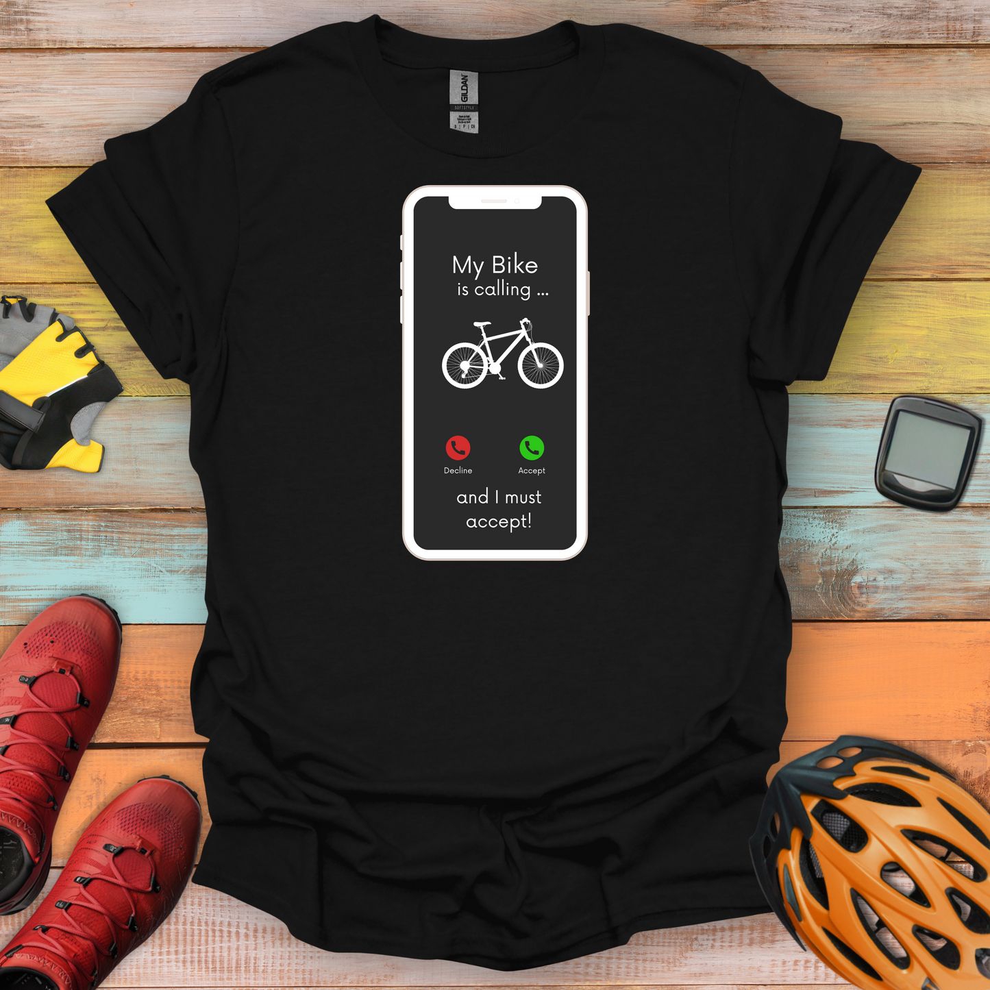 Bike Is Calling T-Shirt