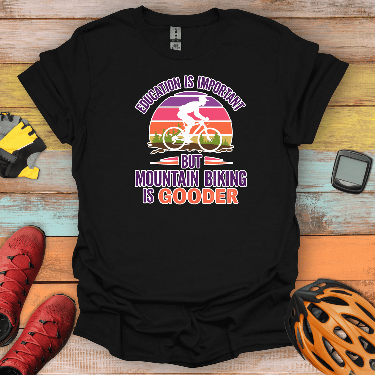Mountain Biking Is Gooder T-Shirt