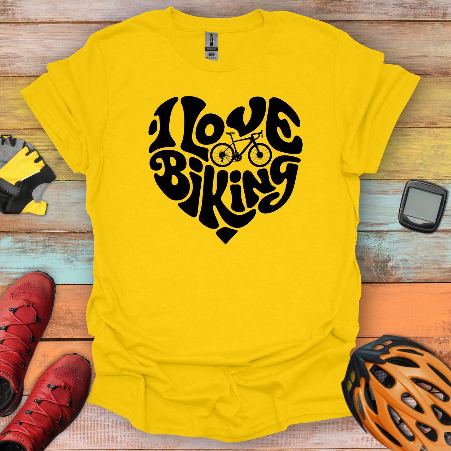 Two Wheels, One Love T-Shirt