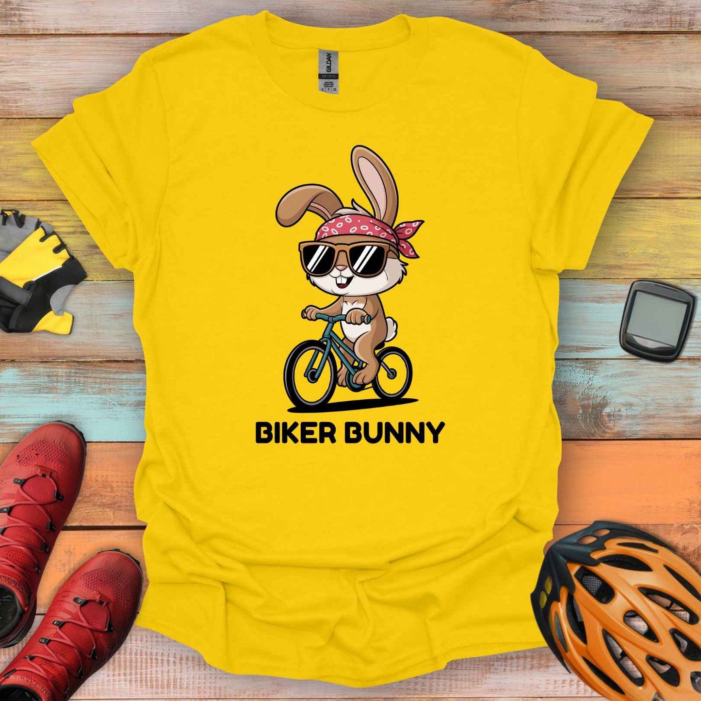 Biker Bunny T-Shirt