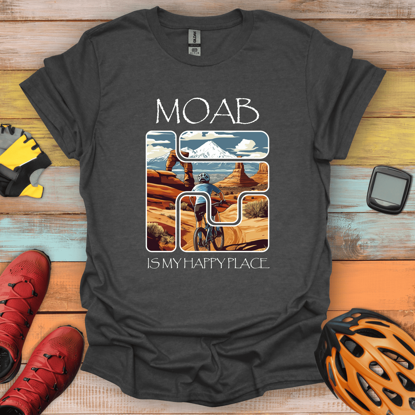 Moab Happy Place T-Shirt