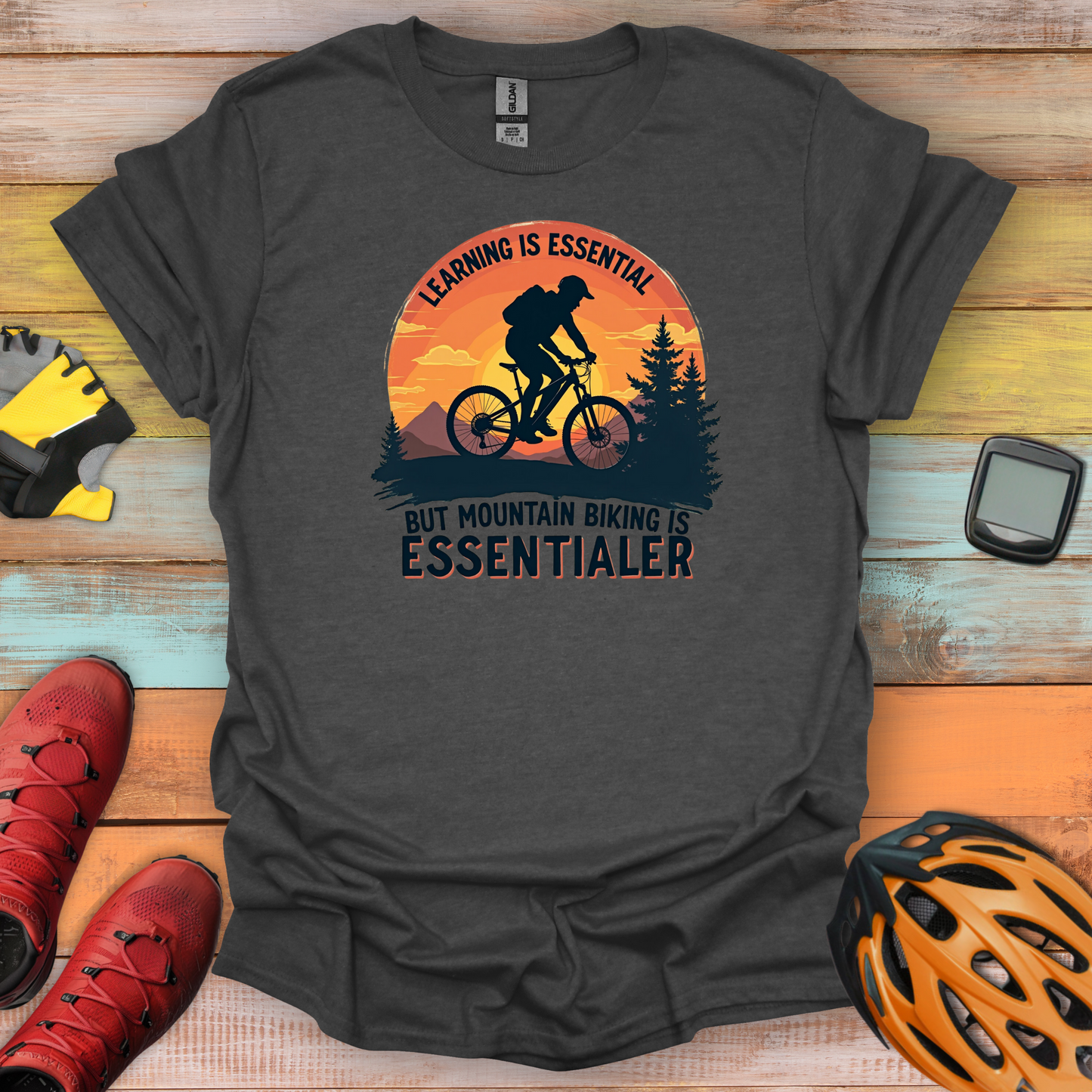 Essential Mountain Biker T-Shirt