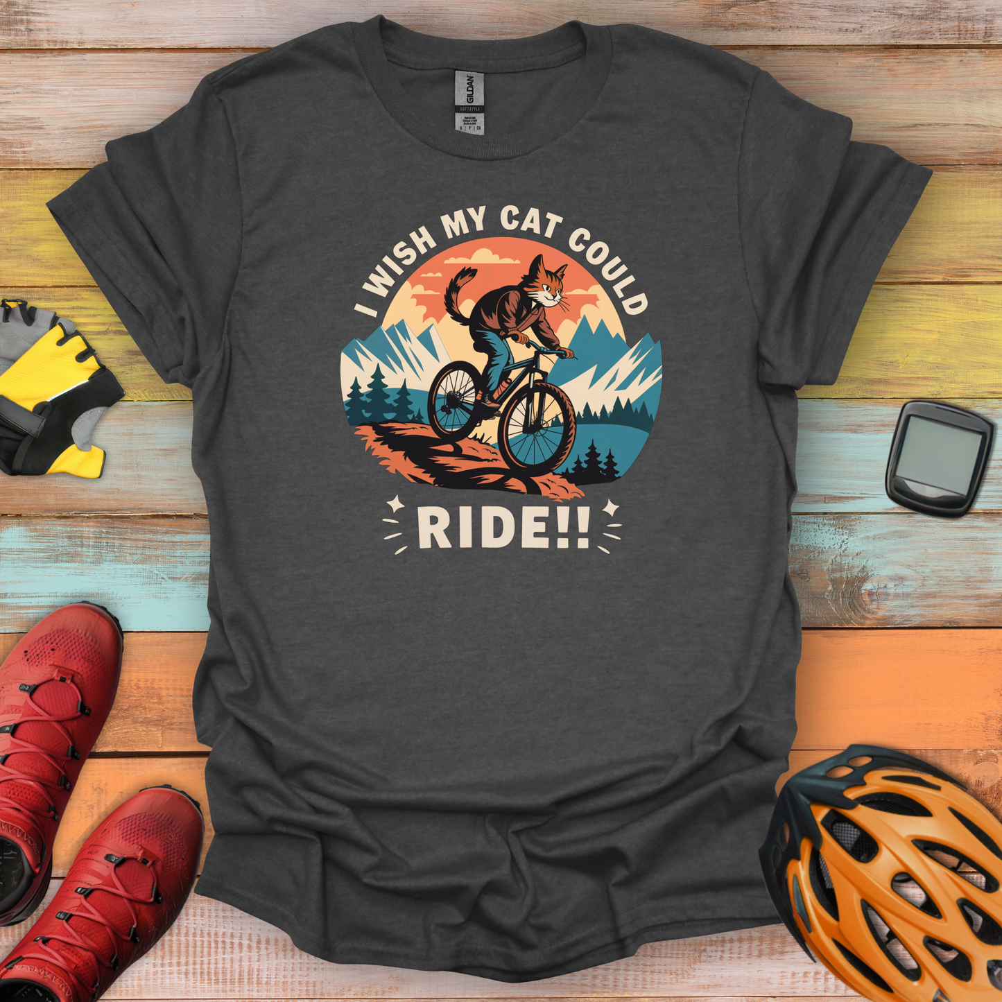 Purrfect Ride Companion T-Shirt