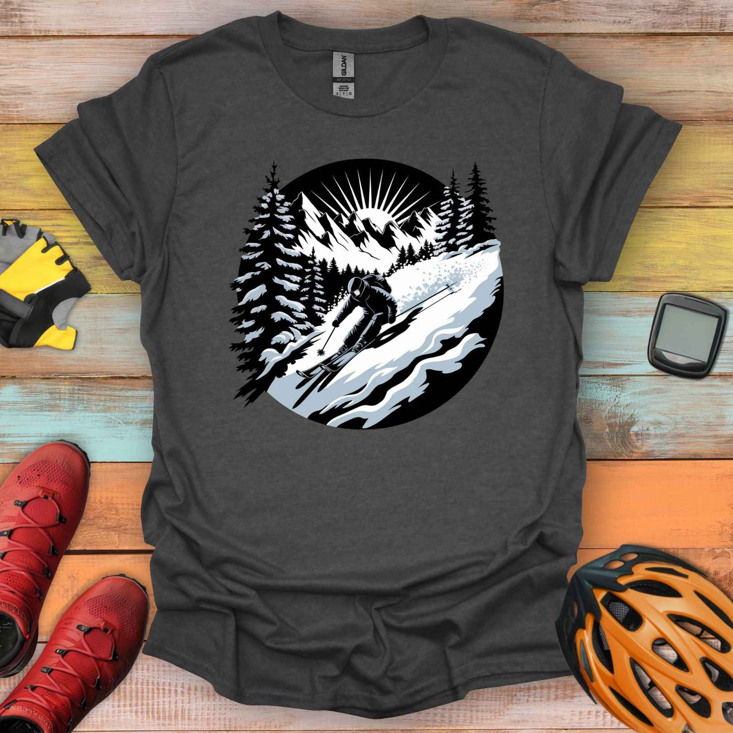 Carve the Line  T-Shirt