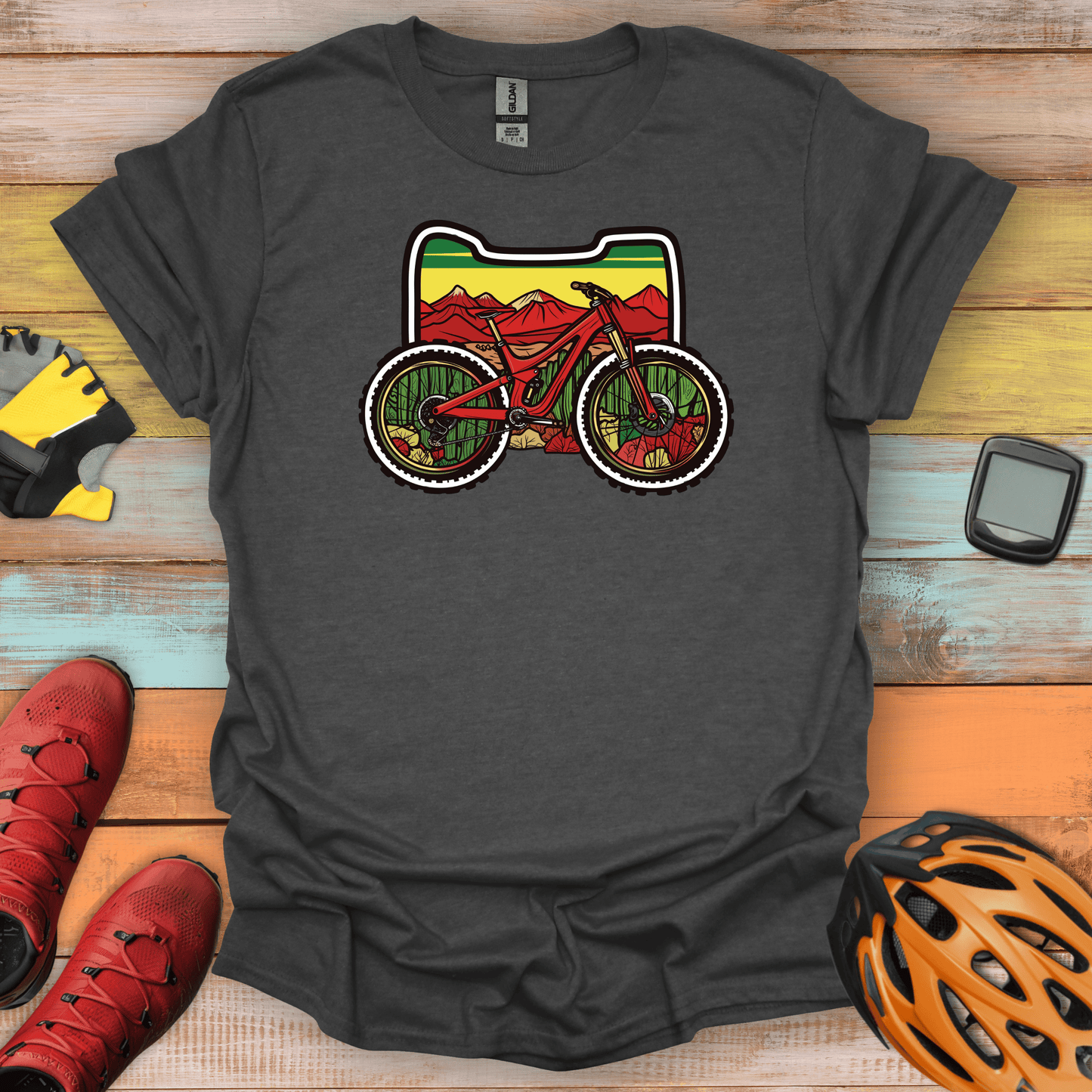 Mountain Bike Vista T-Shirt