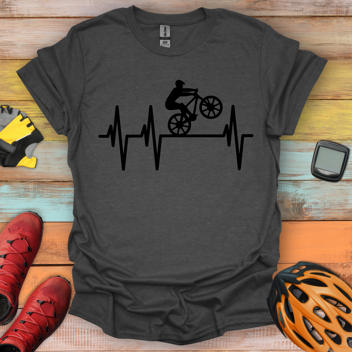 EKG Rider Pulse T-Shirt