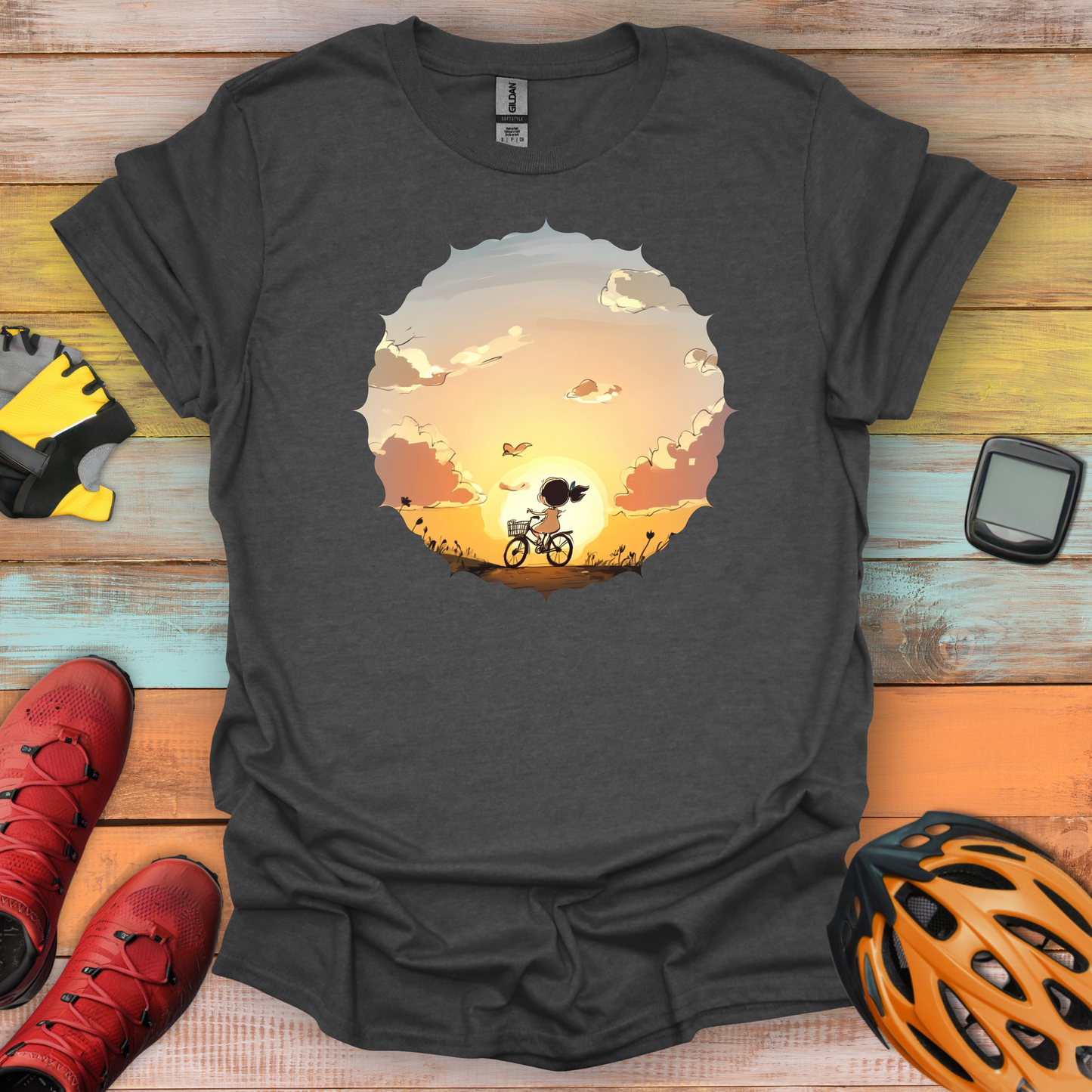 Dreamy Sunset Ride T-Shirt