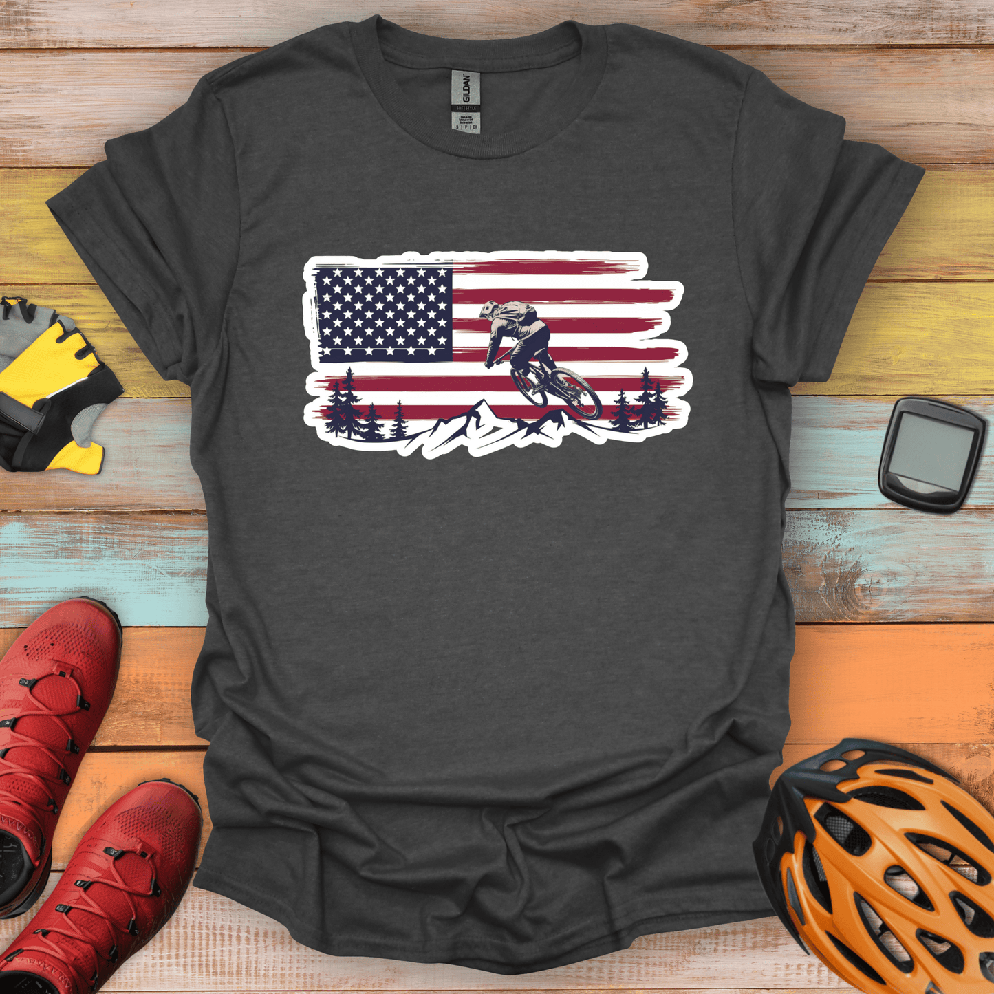 America Rides T-Shirt