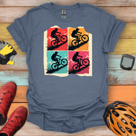 Pop Art Pedaler T-Shirt