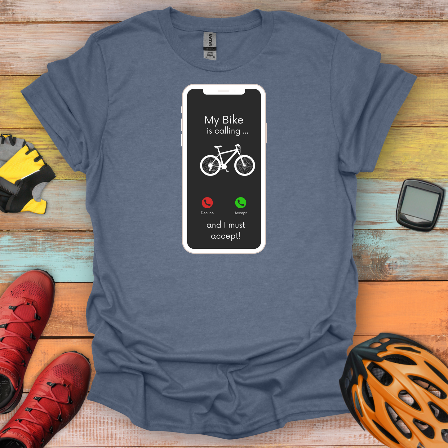 Bike Is Calling T-Shirt