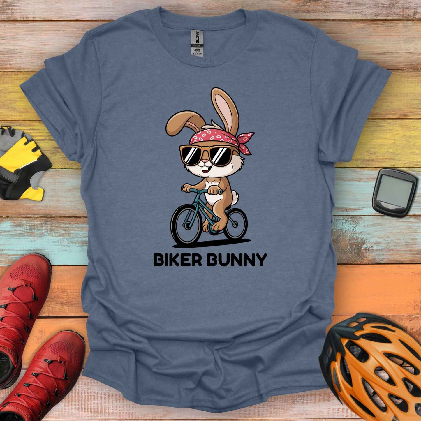 Biker Bunny T-Shirt