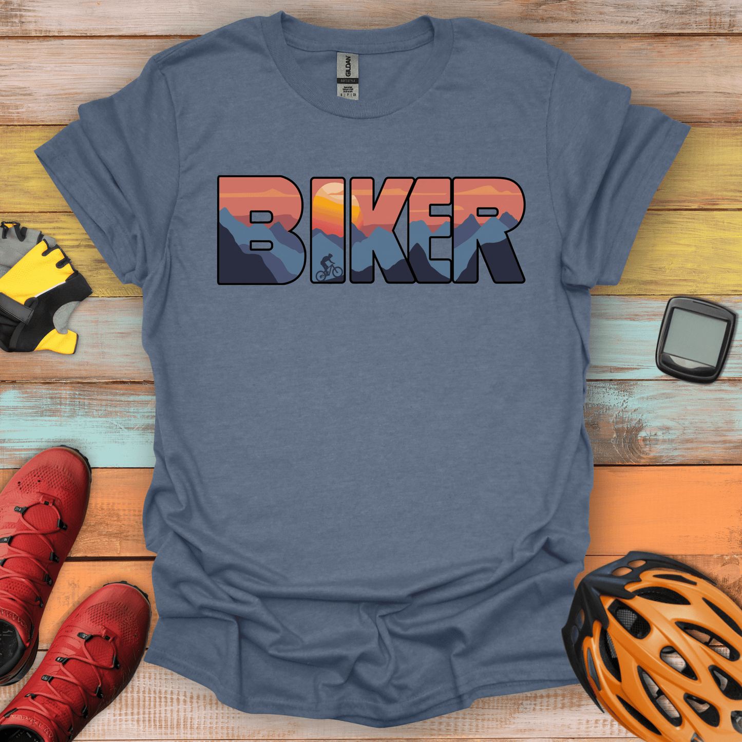 Trailblazing Biker T-Shirt