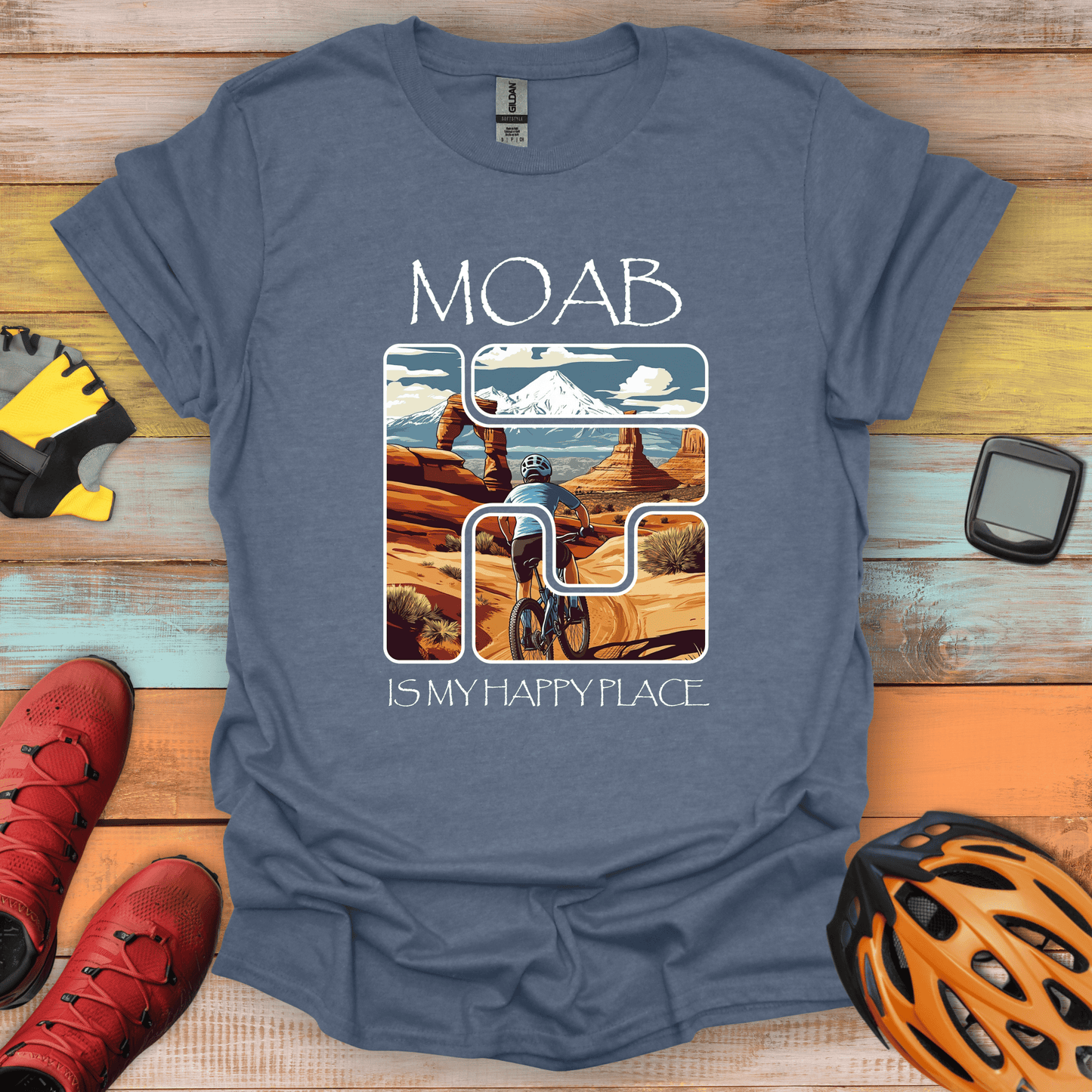 Moab Happy Place T-Shirt