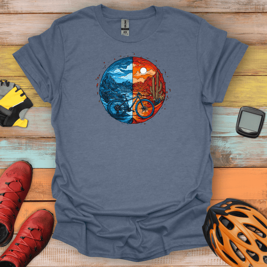 Biking Through the Elements T-Shirt