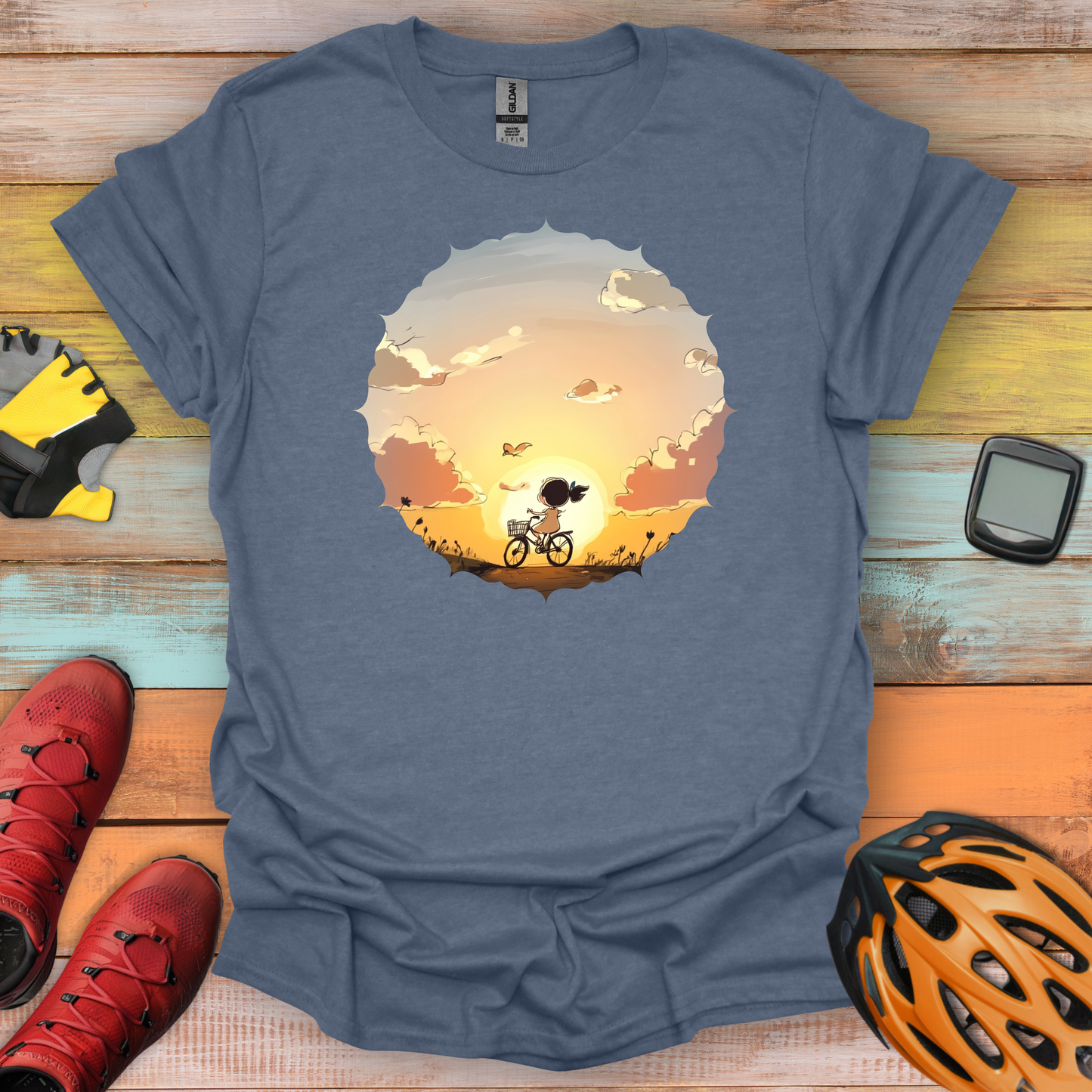 Dreamy Sunset Ride T-Shirt