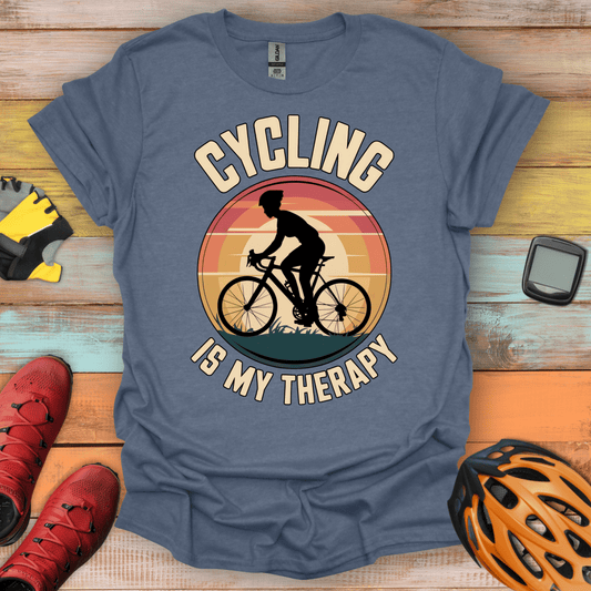 Cycling Is Therapy T-Shirt