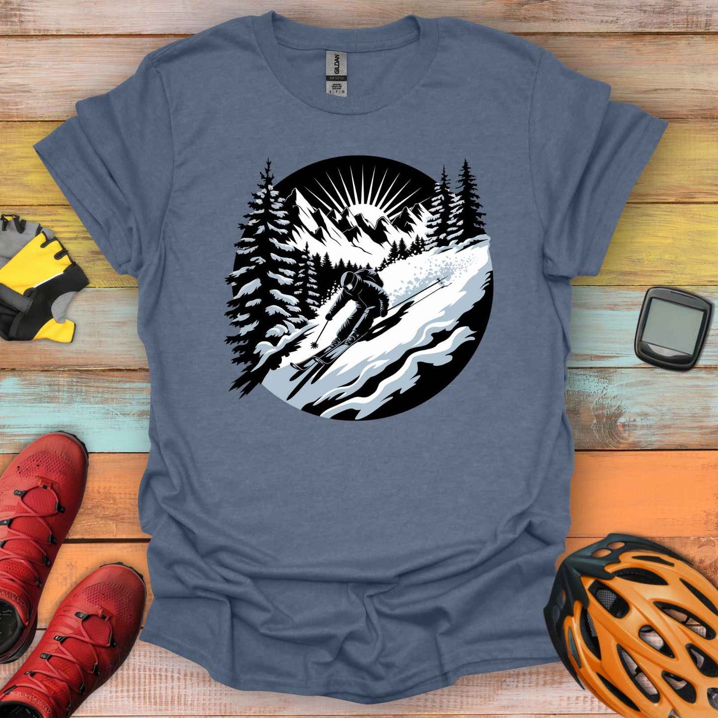 Carve the Line  T-Shirt