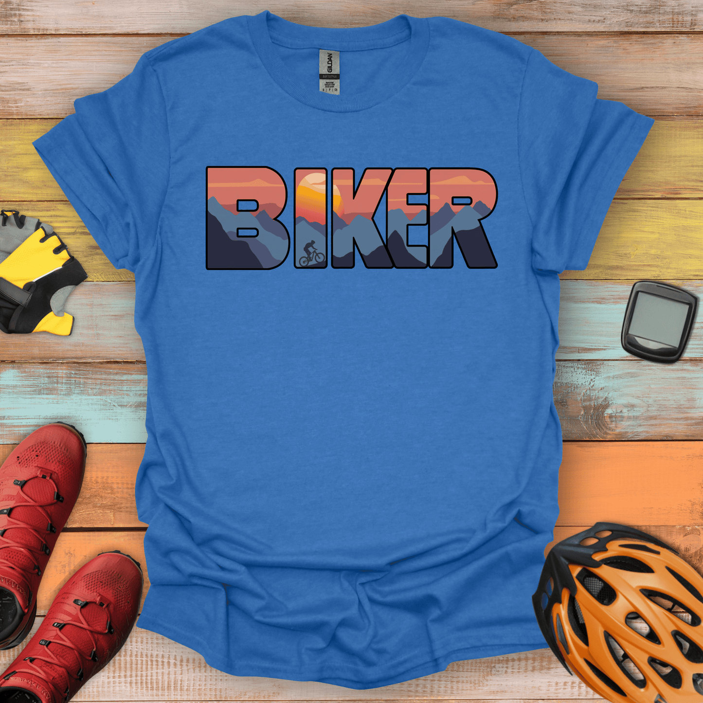 Trailblazing Biker T-Shirt