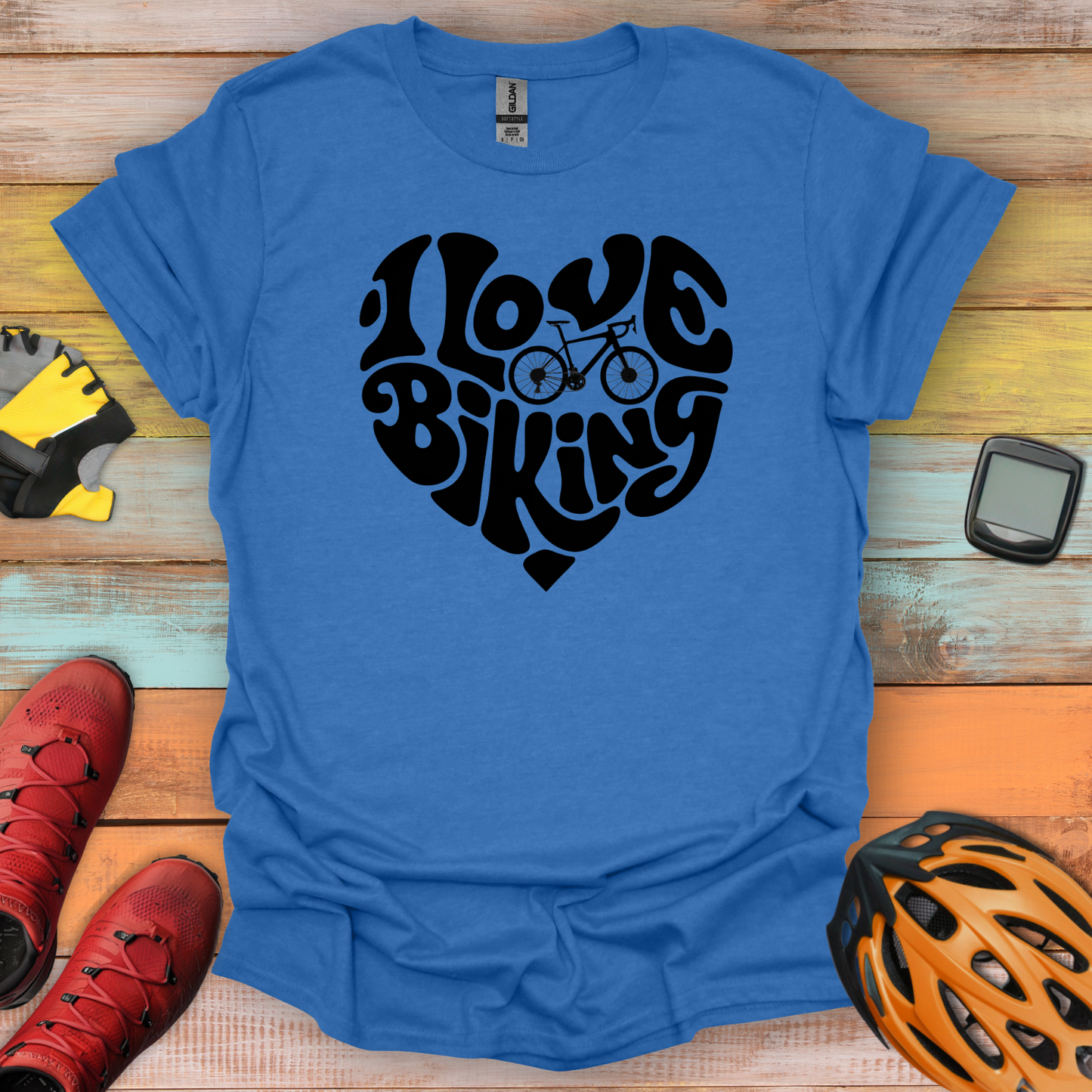 Two Wheels, One Love T-Shirt