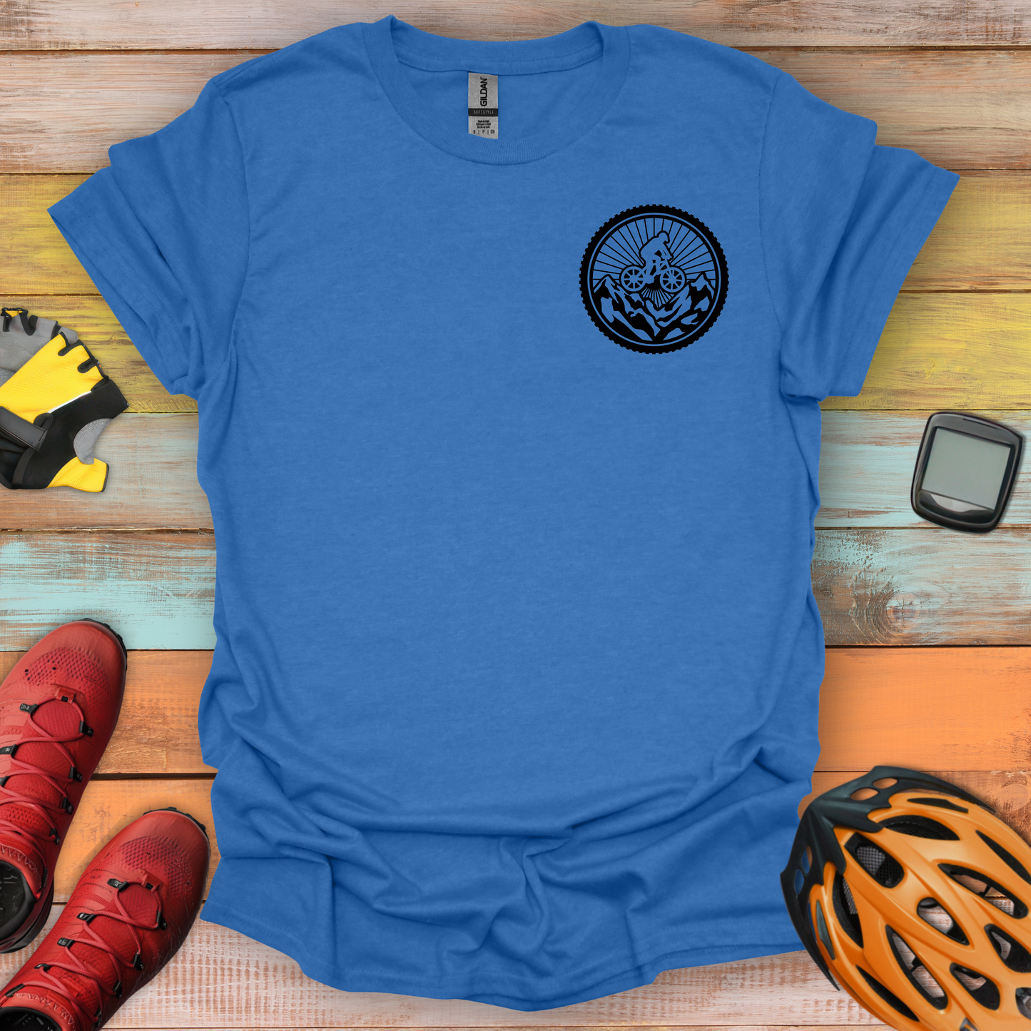 Rider Wheel Small T-Shirt