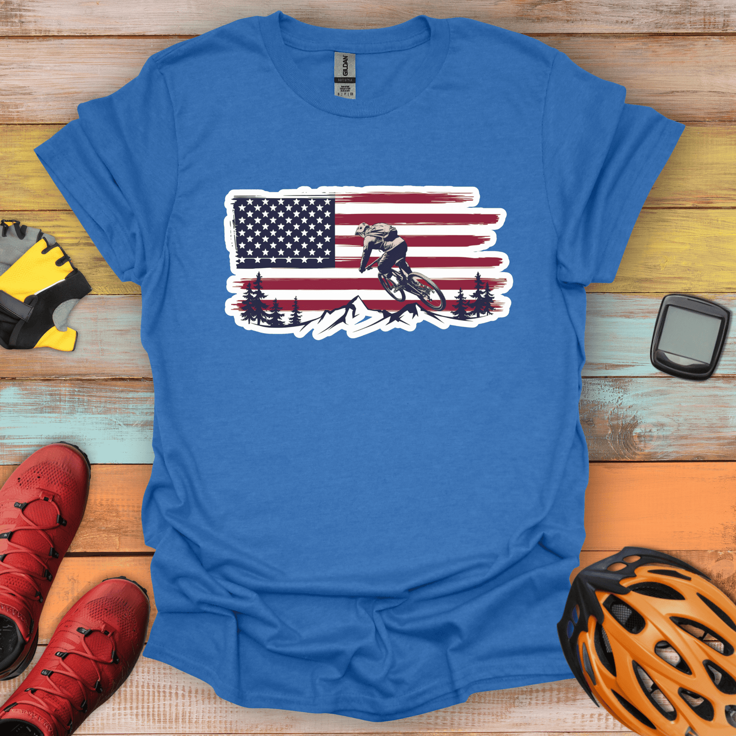 America Rides T-Shirt
