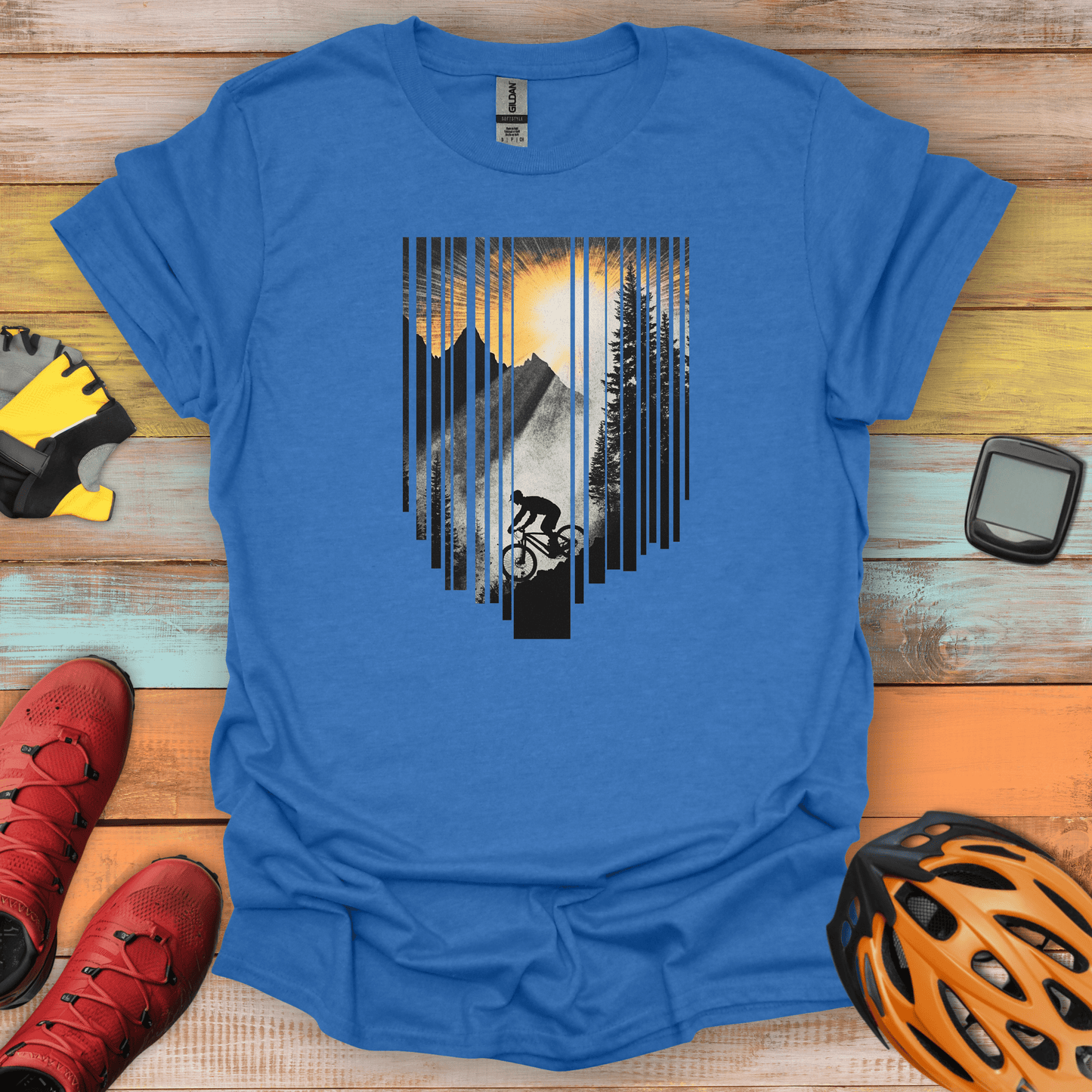 Sunset Downhill T-Shirt