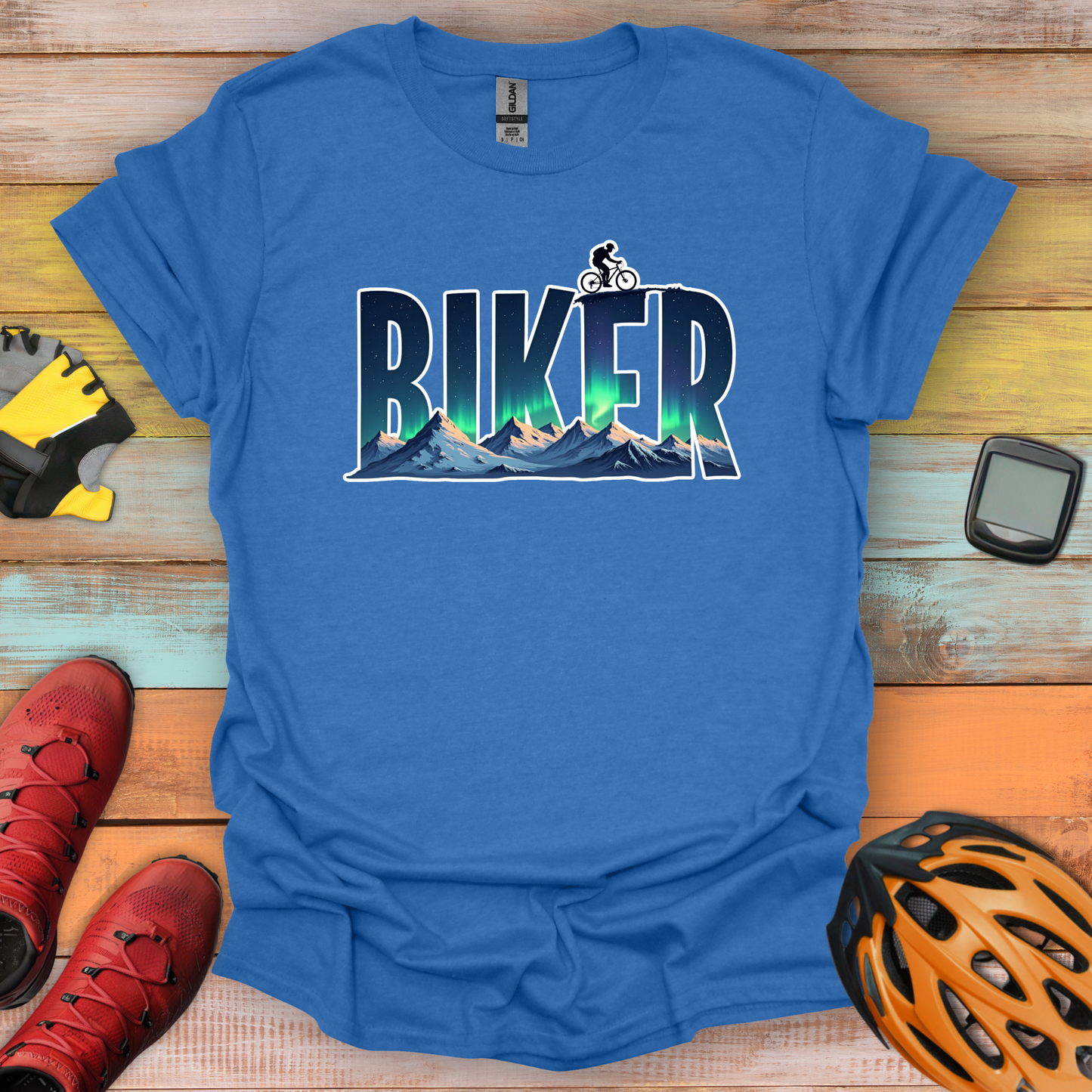 Aurora Biker T-Shirt