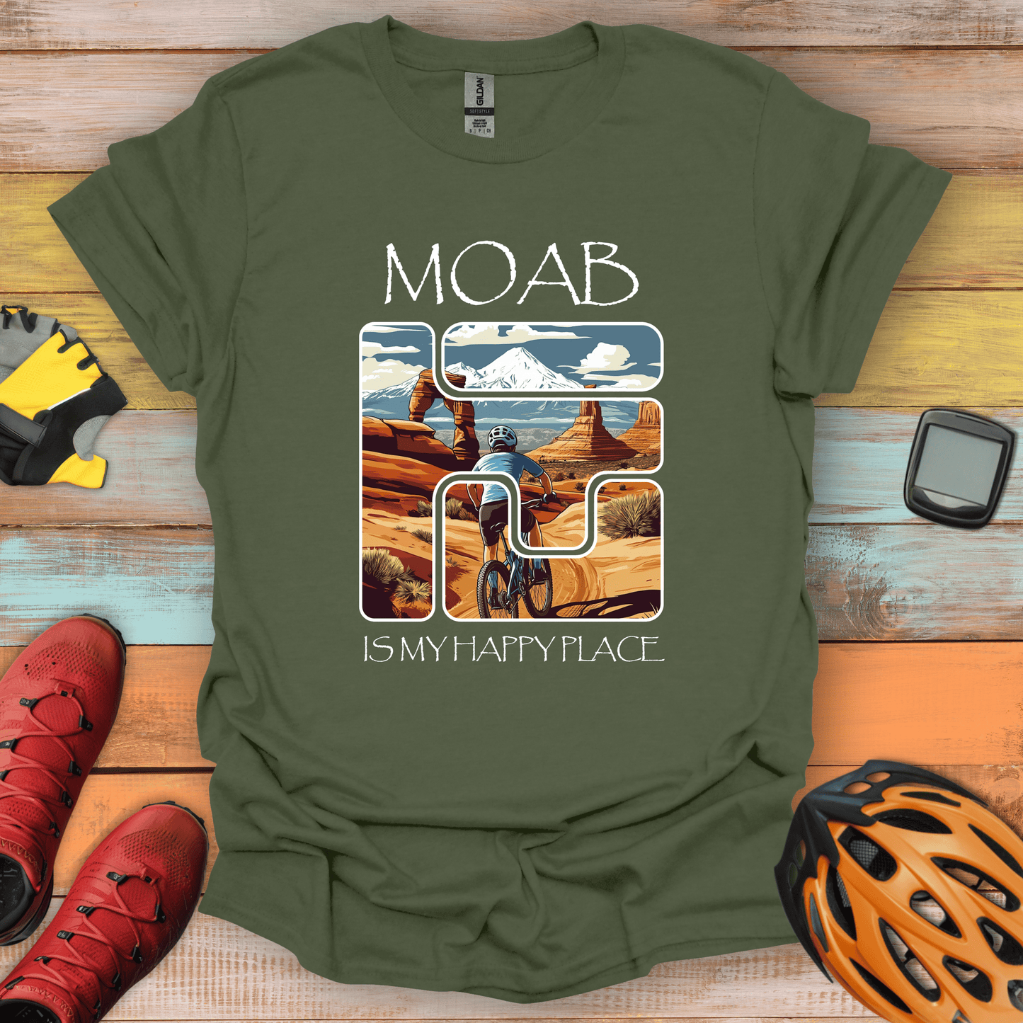 Moab Happy Place T-Shirt