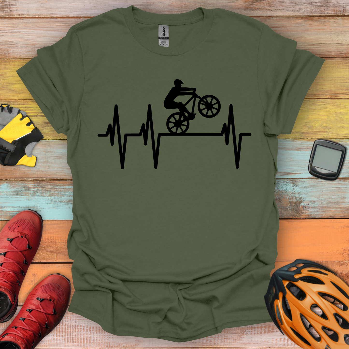 EKG Rider Pulse T-Shirt