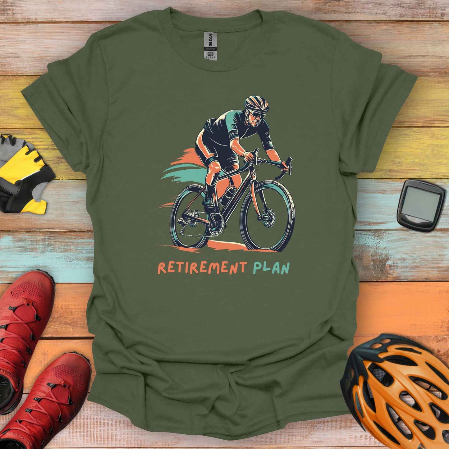 Fast Lane to Retirement T-Shirt