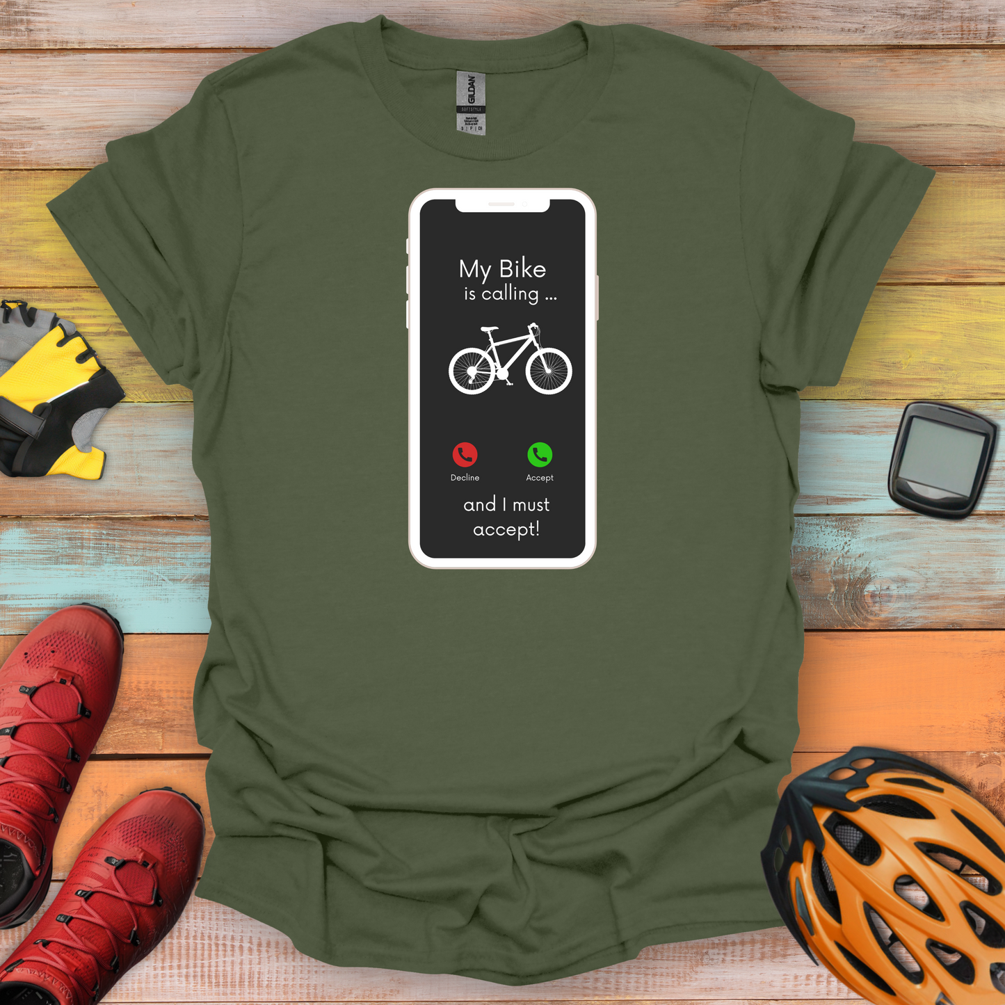 Bike Is Calling T-Shirt