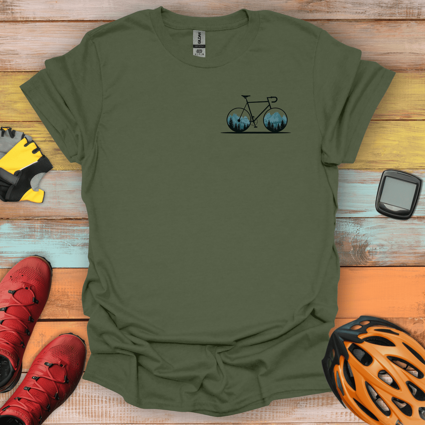 Ride the Peaks Mini T-Shirt