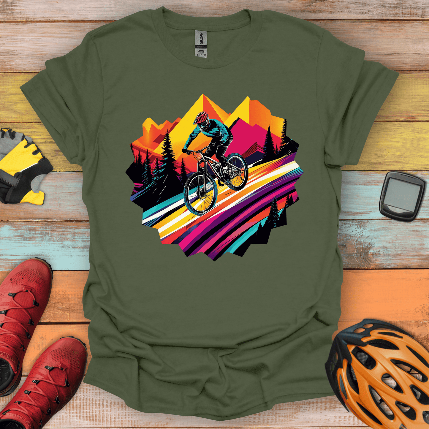 Neon Peaks T-Shirt