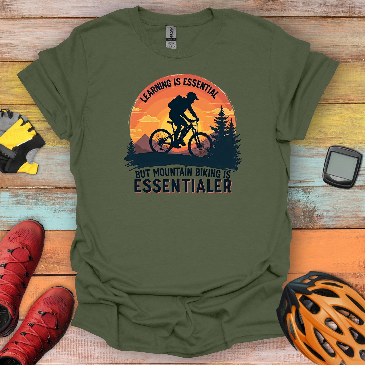 Essential Mountain Biker T-Shirt