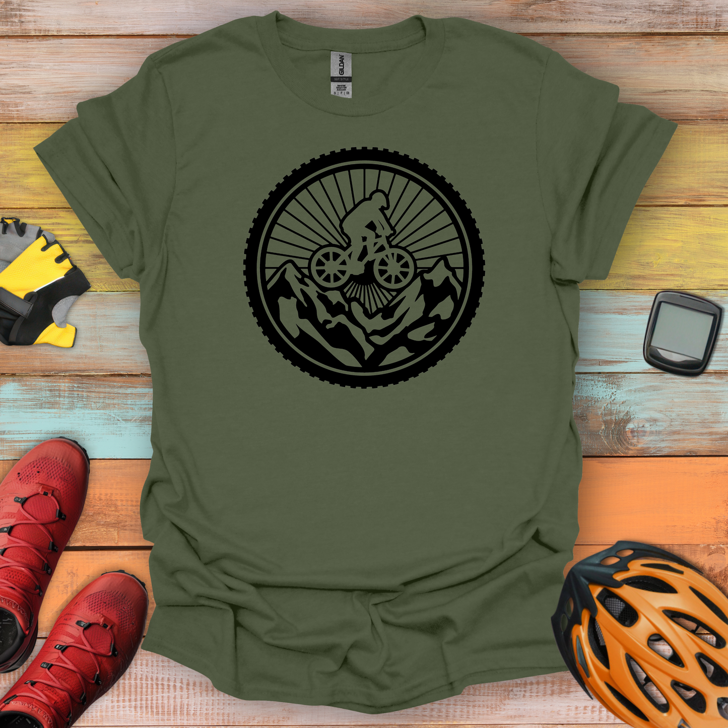 Rider Wheel T-Shirt