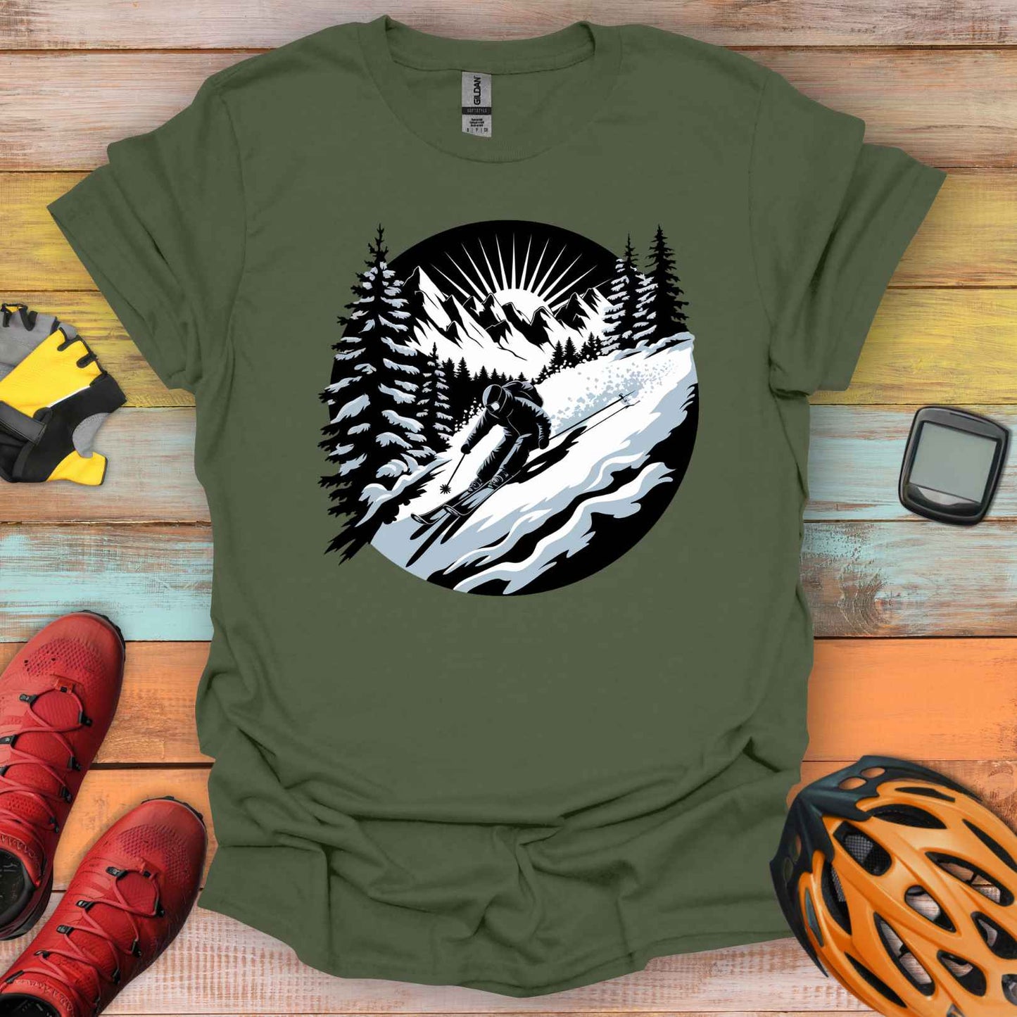 Carve the Line  T-Shirt