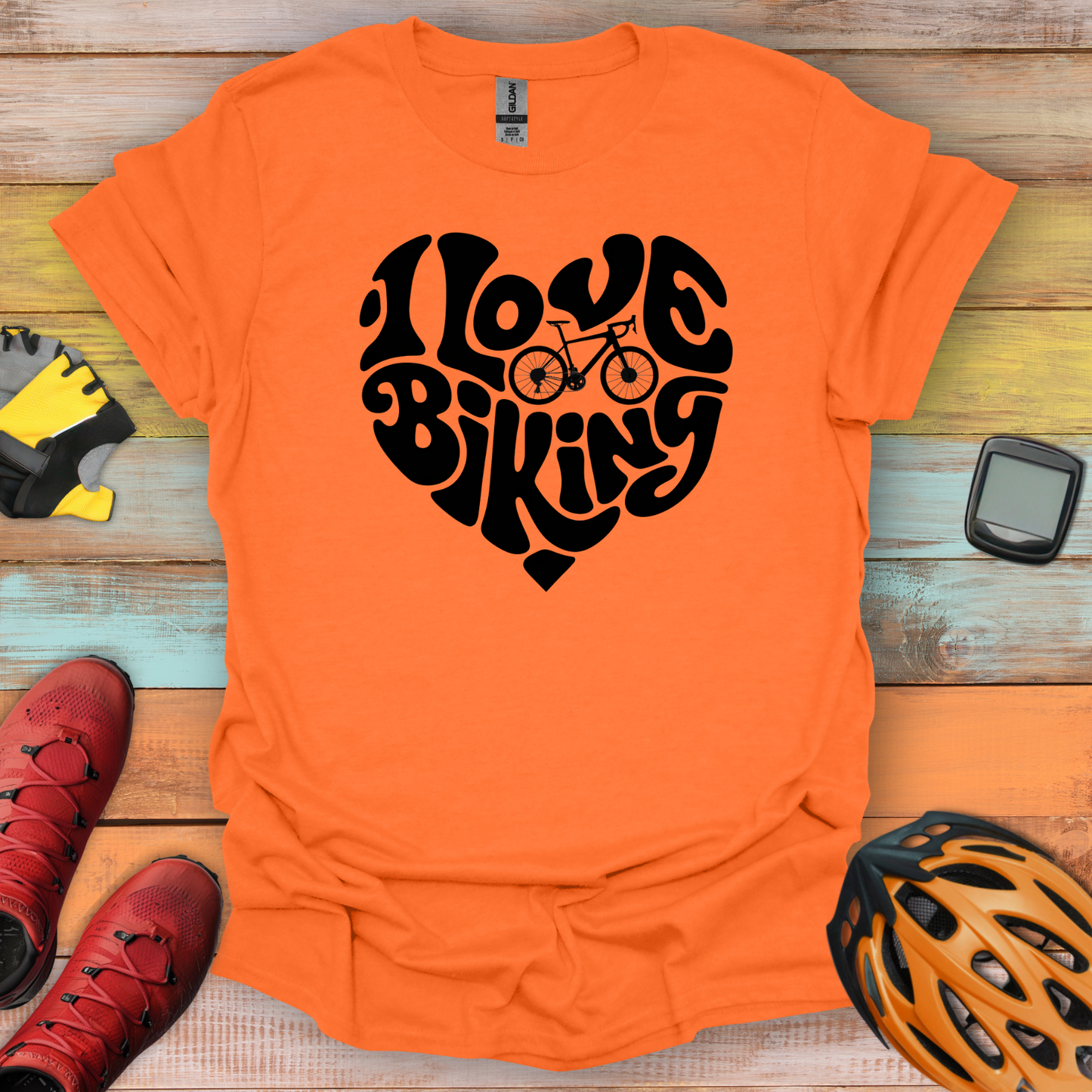 Two Wheels, One Love T-Shirt
